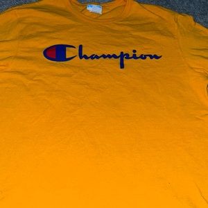 Orange champion t-shirt